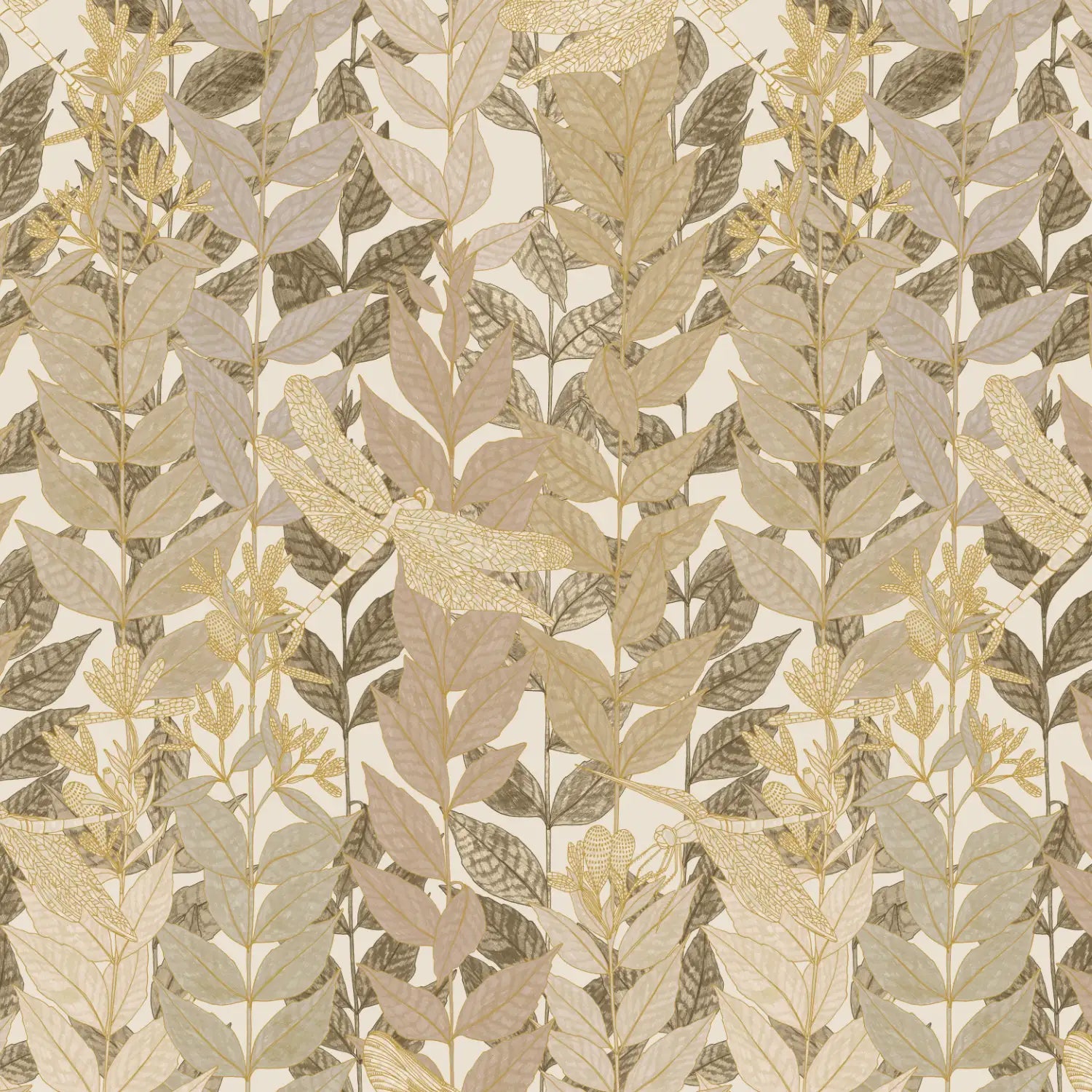 Libellules LIB06 — papel pintado Ressource Forestine Edition N°2